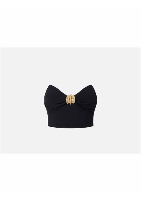 top con placca centrale ELISABETTA FRANCHI | Top | TO01851E2110